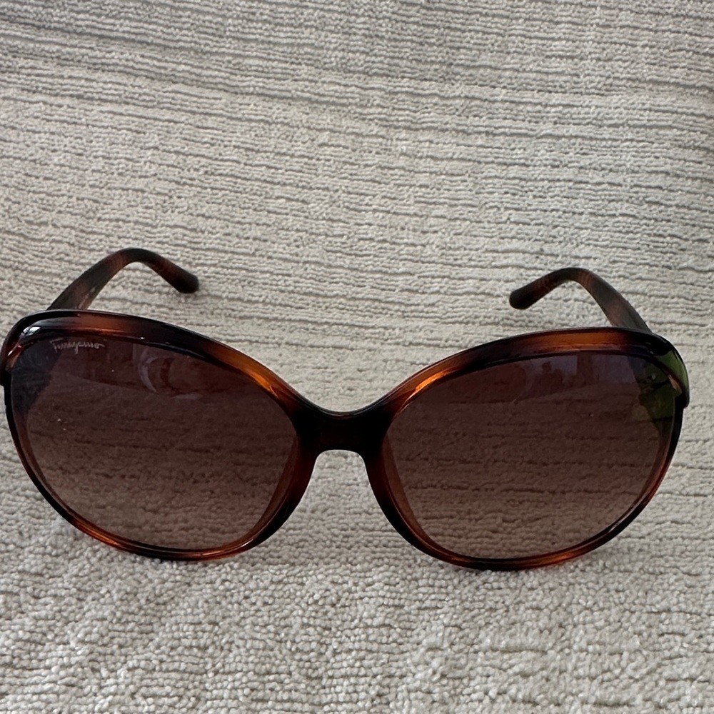 Salvatore Ferragamo Brown Sunglasses